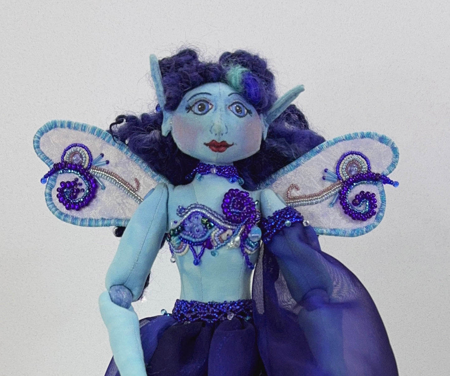 Cornflower - A Crayon Fairy