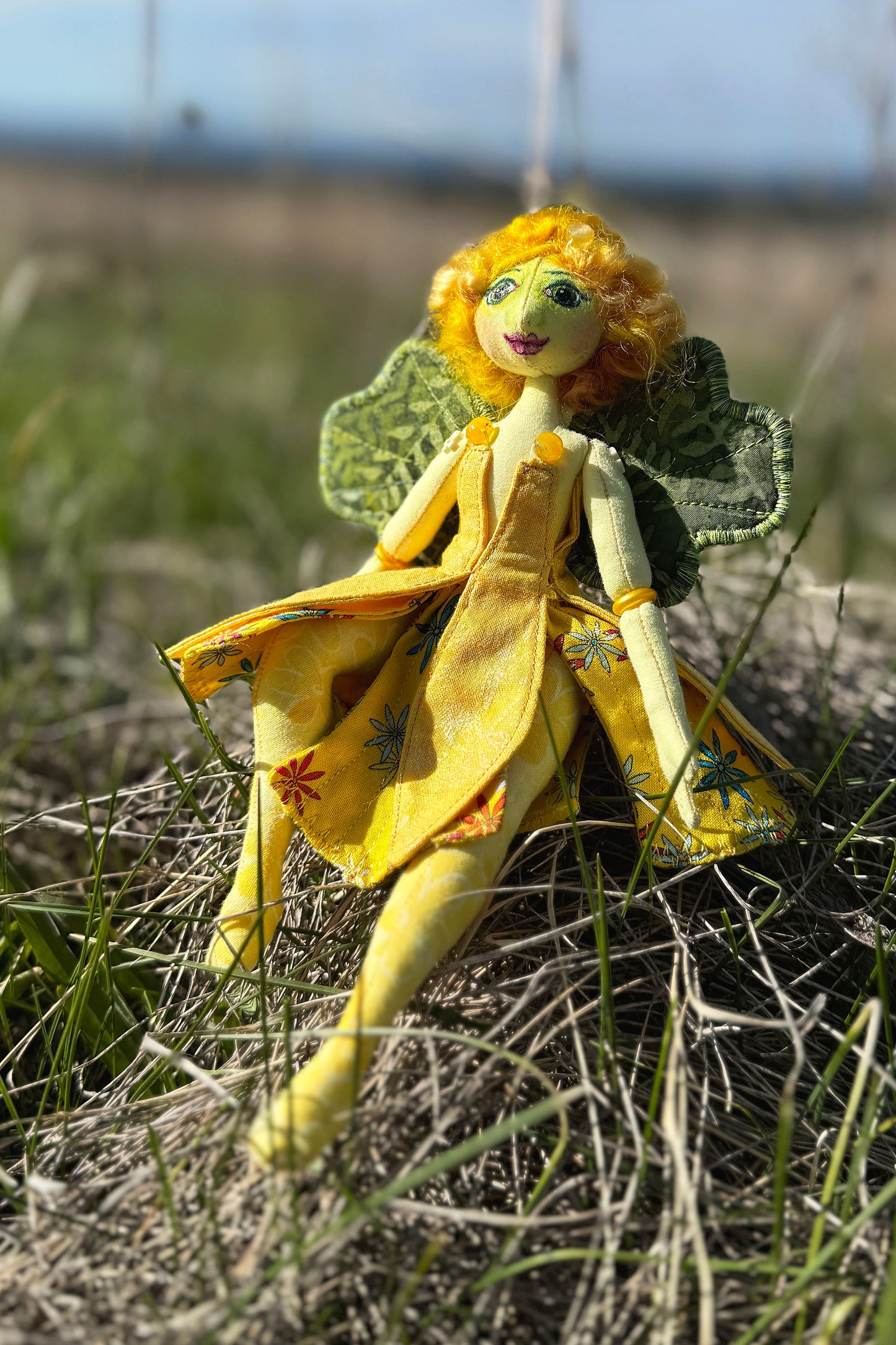 Columbine - A Montana Wildflower Sprite