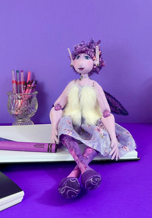 Amethyst - A Crayon Fairy