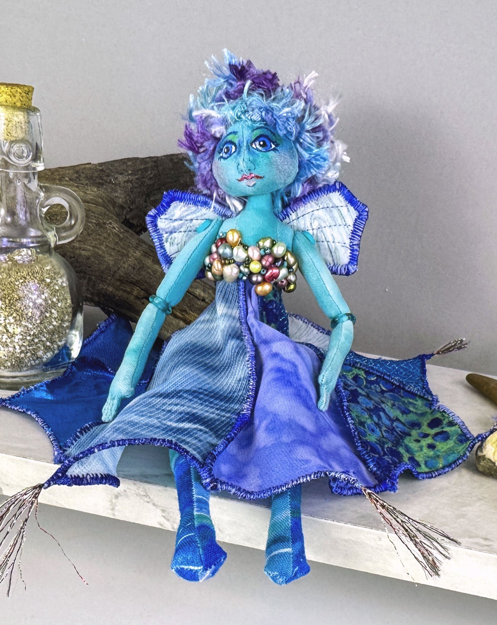 sprite, doll, handcrafted, heirloom