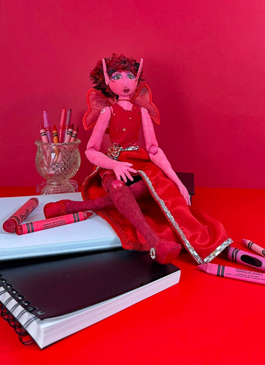 Scarlet - A Crayon Fairy